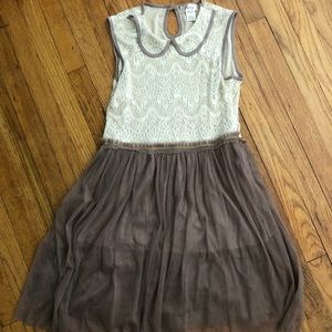 Freeway Lace and Tulle Dress, L